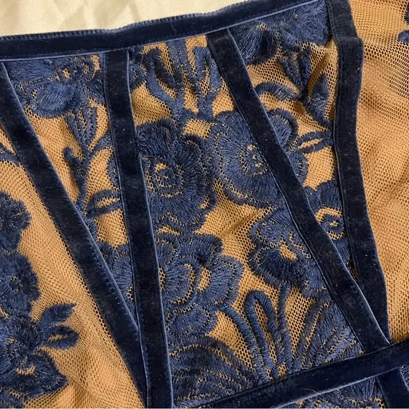 For Love and Lemons Blue Temecula dress - Picture 5 of 7